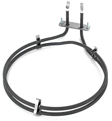 DL-pro Heizung Umluft 2200W 230V für Gorenje 379201 258967 Privileg 07731904 Heizung Heißluftheizung Heizelement für Backofen Herd