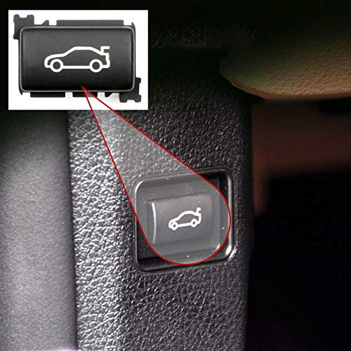 TTCR-II Heckklappenschalterklappe Heckklappe, Heckklappenluke Entriegelungsschalter Taste Abdeckung Kompatibel mit BMW E81 E82 F22 F23 E90 F30 F32 E60 F10 F11 F01 E84 F25