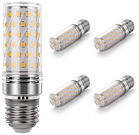 I-SHUNFA E27 LED Mais Glühbirnen,7W 1000LM,Warmweiß 3000K,Kein Flackern | Nicht Dimmbar Leuchtmittel,Ersatz für 70W Halogenlampen,360° Lichtwinkel,AC100-265V,5-Pack