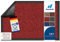 Floordirekt Schmutzfangmatte Rhine - waschbare & leistungsstarke Fußmatte - Sauberlaufmatte mit Rutschfester Rückseite - Türmatte für den Eingangsbereich (Rot (meliert), 120 cm x 300 cm)