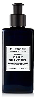 Murdock London Daily Shave Gel | Perfect for Quick, Everyday Shave | Made in England | 250ml