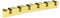Dopro 42mm Curved Bottom Brass Guitar Nut Height Adjustable Brass Nut Fits Strat/Tele Guitars