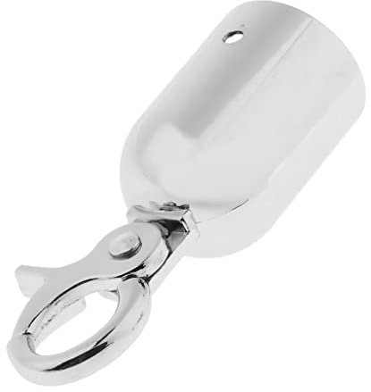 Harilla Fin de La Ceinture de Butée de Prise de Corde/Or 3 Pouces de Longueur Dia. Intérieur de 25 Mm, argent