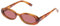 Le Specs OUTTA LOVE - Occhiali da sole da donna, forma ovale con alta protezione UV, Rose Mono/Vintage Tort, taglia unica