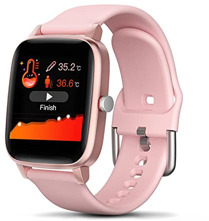 SUPBRO Smart Watch Fitness Tracker 1.4 Fitness Armband mit herzfrequenz,SmartWatch IP67 Wasserdicht Fitness Uhr Voller Touchscreen mit Schlafmonitor Uhren für Damen Herren