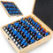 MAYLINEE 37-teiliges Fräser-Set, 12,7 cm (1/2 Zoll) Frässtifte, Wolframkarbid-Fräser, Holzbearbeitungswerkzeug, Frässchneider, Elektrowerkzeuge, Zubehör-Set für elektrische Oberfräse (1/4RK)