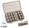 Tablettenbox 7 Tage 3 Fächer, Pillendose 7 Tage morgens mittags abends, 21 Fächer Luftdicht Pillenbox Medikamentendosierer für Eine Woche, Abnehmbar