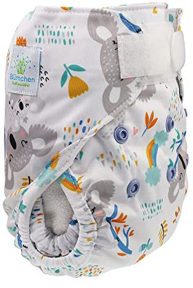 Blümchen XS/S Überhose PUL Klett 3-6kg Koala Liebe
