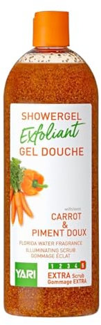 Générique Gel douche exfoliant Carotte & Piment doux 1L