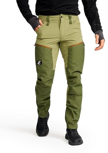 RevolutionRace Herren RVRC GP Pro Pants, Hose zum Wandern und für viele Outdoor-Aktivitäten, Cypress, S