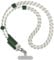 CASETiFY Double End Rope Cross-Body Strap - White/Sage