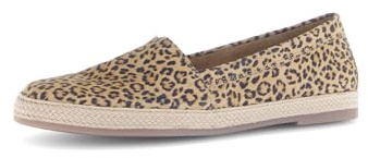 Gabor Damen Slipper, Frauen Slip On,Mokassins,Halbschuhe,Schlupfschuhe,schluepfschuhe,Slip-ons,Freizeitschuhe,modisch,Natur (Jute),39 EU / 6 UK