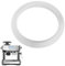 Gasket for De'Longhi Coffee Machine Silicone Compatible with Dedica EC680 EC685 EC820 EC850 EC860 EC933, Sealing Ring for Filter Holder O-Ring Ø 58 mm for Coffee Machine