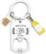 LKJHGF Cadeau de Papa Porte clés Papa Meilleur Papa Cadeau Papa, Porte-clefs Papa,Cadeau Baptême, Cadeau Homme,Porte-clés Hommes Cadeau de Fête des Pères (16)