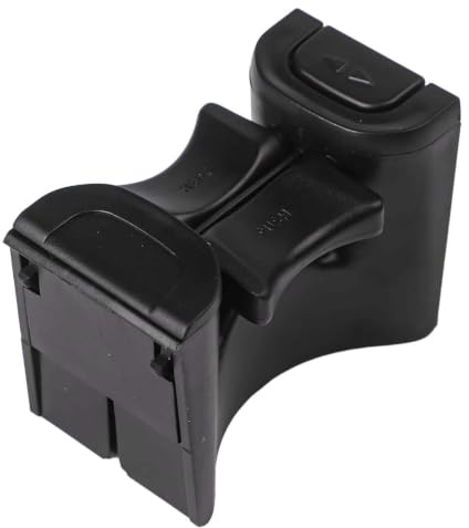Elchuiaby Cup Holder Divider Replacement For Mercedes A B Class W177 2018-2023 OEM A1778109703 Black Plastic Interior | Cup Clip Divider Interior Storage Organizer Direct Fit Interior Trim, 1 Piece Included