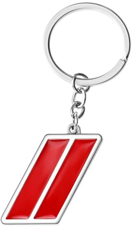 JUNMEI Metal Car Keychian Keyring Accessories Compatible with all Dodge Challenger Charger Hellcat HORNET Durango RAM key ring