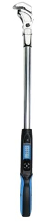 IndusTradCorp Digitaler Drehmomentschlüssel, 1/29-Zoll-Adapter, Genauigkeit 3 ​​%, 17–340 Nm, 20,5–410 Nm, Vier einstellbare Drehmomentschlüssel-Einheiten(AWG2-S-410)