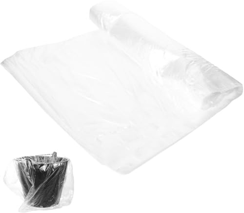 LALADEFIEE 80pcs Disposable Foot Bath Bags Plastic Foot Tub Liners for Pedicure Spa, Firm and Practical with Weight-bearing without Pressure, for Family and Salon Use