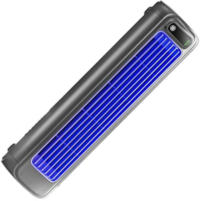 ALCXAZS Restez au frais ventilateur de bureau silencieux climatiseur Portable pour climatisation personnelle ventilateur Usb silencieux en plastique électrique, gris