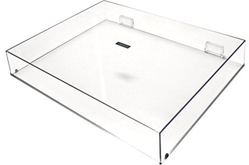 Reloop RP-1000/2000/4000 Abdeckhaube – Klappbarer Acryl Plattenspieler Staub- und Schmutzschutz, passgenau für Reloop RP-1000/2000/4000 Modelle, (transparent), 44.2 x 34.8 x 6.86 cm