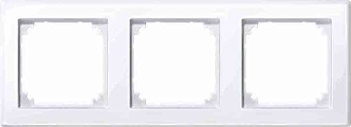 Merten 478325 M-SMART-Rahmen, 3fach, aktivweiß glänzend