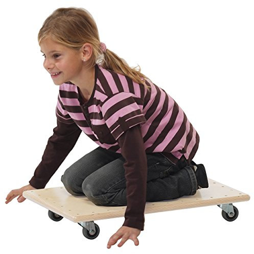 pedalo Babys (Jungen) Rollbrett, Holz Natur, 60x35