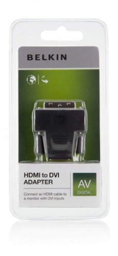 Belkin F2E4162CP2 HDMI auf DVI Adapter schwarz