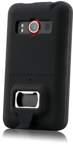 Be A HeadCase 11856 Bottle and Can Opener Case/Cover for Cell Phone HTC EVO 4G - 1 Pack - Retail Packaging - Black