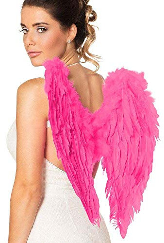 Boland - Alas de plumas de ángel, tamaño 50 x 50 cm, Cupido, mensajero celestial, accesorio, niño Jesús, disfraz, fiesta temática, carnaval