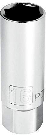 Powerbuilt 643008 3/8 Drive Spark Plug Socket 16mm