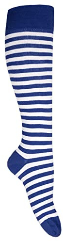 Goldschmidt Ringelstrümpfe | Klassische Ringelsocken für Erwachsene & Kinder | Hohe Qualität mit gekämmter Baumwolle (DE/NL/SE/PL, Numerisch, 43, 46, Regular, Regular, Blau Weiß)