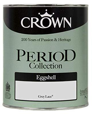 Crown Retail Period Eggshell Grey Lace 0.75 L
