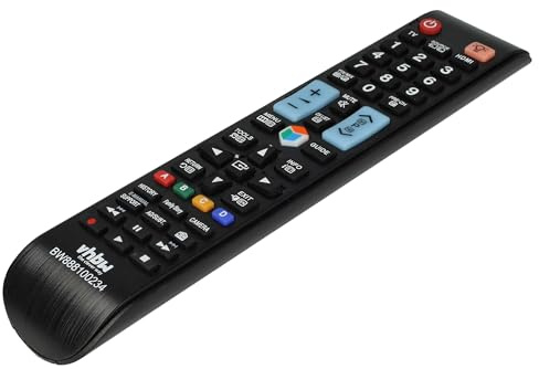 vhbw Fernbedienung kompatibel mit Samsung UE40F6275 | UE40F6320, UE40F6270, UE40F5570, UE40F5700, UE40F6340 Fernseher, TV - Ersatzfernbedienung