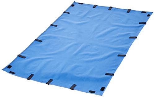 Amazon Basics Ersatz-Segeltuch für den Haustierkäfig mit Segeltuch-Unterteil, Auslaufsicher, L 138 x B 0.2 x H 82 cm, Meerschweinchen, Blau
