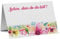 Partycards 50 Stück Tischkarten Hochzeit, Platzkarten für Kommunion Konfirmation, Namensschilder Geburtstag, Tischdeko Namenskarten Taufe, Tischdekoration, Namensschild, Tischkarten Geburtstag