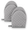 KitchenAid Asteroid Mini Oven Mitt Set, 5.5x8, Grey, 2 Piece