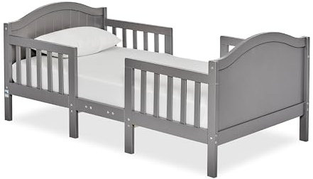 Dream On Me Portland 3-in-1 umwandelbares Kleinkindbett, Holz, stahlgrau, 56x29x28 Inch (Pack of 1)