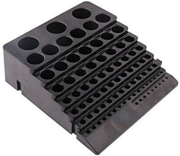 guangzhou Scatola di immagazzinaggio per Punte da Trapano Nera Fresa per Trapano Porta organizzatore Custodia per frese Scatola di immagazzinaggio per frese Scuro