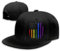 Snapback-Hüte für Herren, flache Schirme, verstellbar, Schwarz, Black66, 2