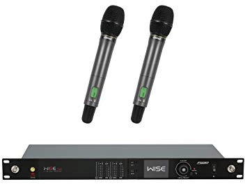 PSSO Set Wise Two + 2X Dyn. Funkmikrofon 638-668MHz | Anmeldefreier True-Diversity-Funkempfänger mit 2X dynamischem Funkmikrofon