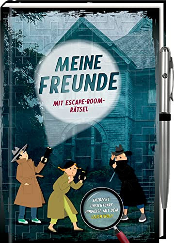 Freundebuch: Meine Freunde – Mit Escape-Room-Rätsel