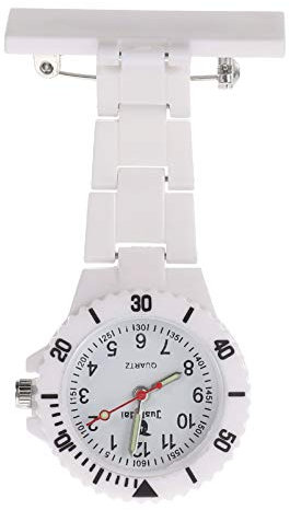 UKCOCO Krankenschwester Taschenuhr Aus Silikon Mit Stiftdesign Großem Zifferblatt Für Pflegekräfte Und Ärzte Tragbar Und Sicher