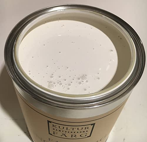 PrintGreen! Leinölfarbe - Innen-& Außen - weiß (5,0 Liter) - natürlicher Holzschutz - Made in Schweden - für Holz, Putz, Gips, Stein, Metall uvm. - Made in Schweden