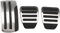 Autopedale Edelstahl Mt Pedalabdeckung, für Nissan X-Trail 2010-2013 Qashqai 2012-2015