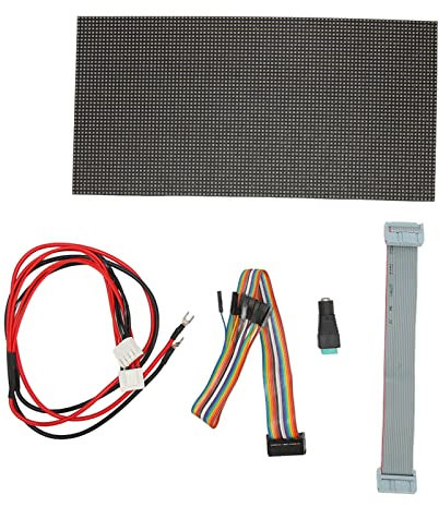 Septpenta RGB LED Matrix Panel, 96 X 48, 4608 Pixel, 2,5 MM Abstand, für Raspberry PI Pico, Vollfarbdisplay, Kann Text, Farbgrafiken Oder Animationen Anzeigen