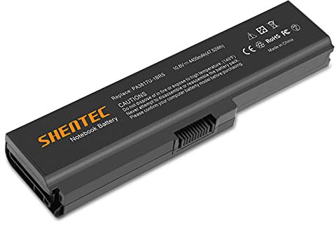 Shentec PA3817U-1BRS Batterie pour Toshiba Satellite C660 L750 L755 C650 C660D C650D C655 C665 C670 C670D L655 L750D L755D L770 L775 P750 A660 PA3819U-1BRS PA3634U-1BRS PABAS228 10.8V 4400mAh
