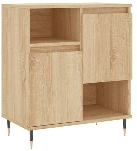 vidaXL Sideboard Sonoma-Eiche 60x35x70 cm Holzwerkstoff