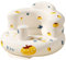 Baby Aufblasbarer Sitz für Babys 3-36 Monate Eingebaute Luftpumpe Säugling Rückenstütze Sofa Kleinkind Stuhl zum Sitzen Baby Dusche Stuhl (Kürbis)