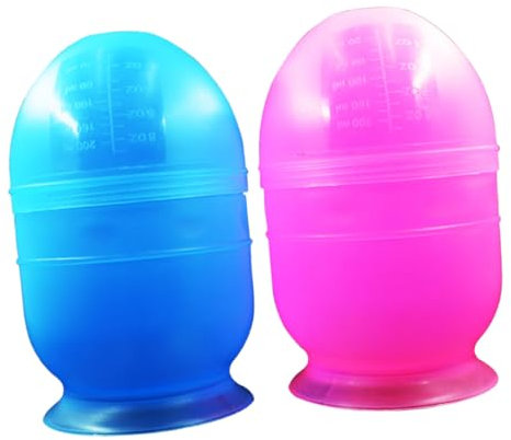 2 Pz Ciotole Per Tinta Shaker Miscelatore Tazza Per Mescolare Tinture Con Scala Di Misurazione Per Salone E Uso Domestico