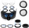 SPEPROECO Magnetic Lens Protection Frames for Quest 3 VR Headset Anti Blue Light Lens,Quest 3 VR Headset Lens Protector Accessories Anti-Scratch Ring Glasses Spacer for Quest 3